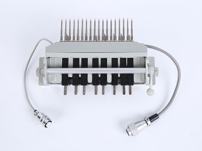 HH2020B 三相偏心輪下出線(xiàn)表座帶輔助端子-直接式 （8滑塊 150、155、165、180、 200x40MM 孔距,M6 螺桿）